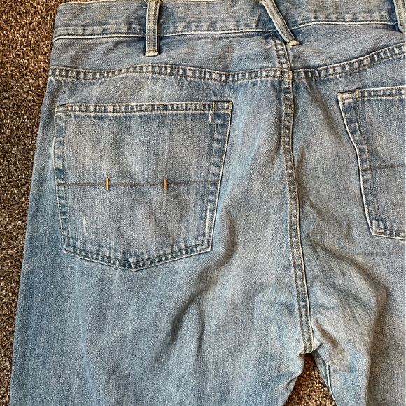 Men’s Polo Ralph Lauren Distressed Jeans size 38/34 Classic Fit Straight Leg RL - Picture 6 of 8